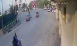 Elektrikli bisiklet ikiye bölündü: Sürücüsü havaya uçtu