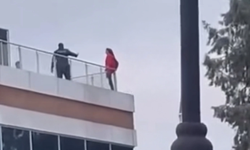 Canına kıymak istedi: Polis engelledi