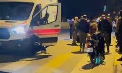 Motosiklet sürücüsü ağır yaralandı