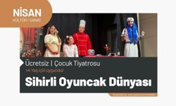 Çocuklara özel ücretsiz tiyatro!