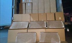 1 milyonun üzerinde dolu makaron ele geçirildi