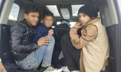 Otoyolda göçmen kaçakçılığı operasyonu: 9 kişi yakalandı