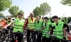 Trafik Haftası’nda pedallar farkındalık için çevrildi