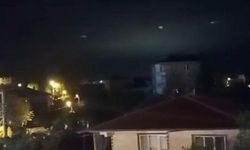 Sakarya'da gökyüzünde görülen ışıklar merak uyandırdı