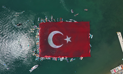 Sapanca Gölü'nde görsel şölen