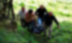 Fındık bahçesinde şüpheli ölüm