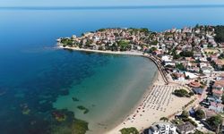 Komşudaki sahiller masmavi!
