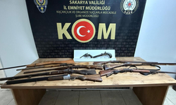 Adapazarı’nda ruhsatsız silah operasyonu