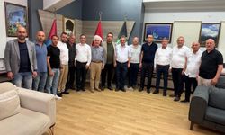 Rizeliler Derneği’nden Trabzonlular Derneği’ne ziyaret