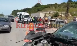 Karasu'da gurbetçi sürücü emekçilere çarptı!
