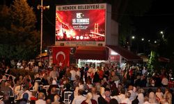 Hendek'te demokrasi nöbeti