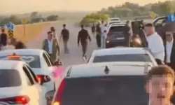 Düğün konvoyu yüzünden hamile kadın yolda kaldı