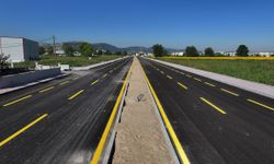 Yenikent duble yolu trafiğe açıldı