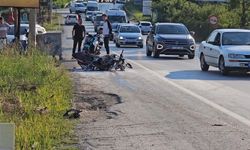 Motosiklet kazası can aldı
