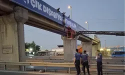 Köprüde cansız beden sallandırıldı