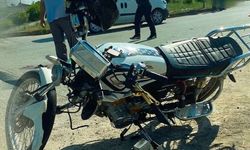 Motosiklet sürücüsü yaşam savaşı veriyor
