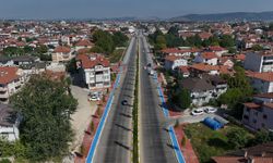 Alparslan Türkeş Caddesi aydınlatması ve peyzajıyla tamamlandı
