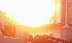 Doğalgaz bomba gibi patladı