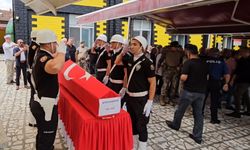 Emekli başpolis son yolculuğuna uğurlandı