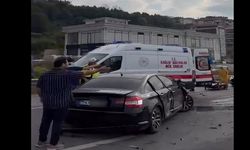Beşköprü'de korkutan kaza