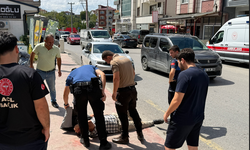 Alkollü şahıs ekiplere "Ben mevtayım" diyerek direndi