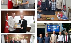 Başkan Kabacan'dan esnaf ziyaretleri