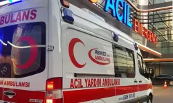 Komşuda acı kaza