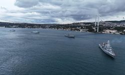 Türk denizciliğinin gururu: 15 gemi Boğaz’dan geçti