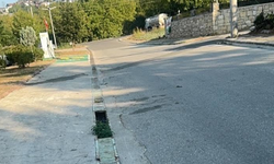 Kırık mazgal tehlike saçıyor