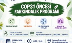 COP31 öncesi Sakarya’da dikkat çeken adım