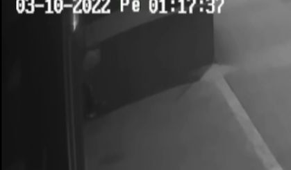 Dışkısı hırsızı ele verdi!