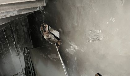 Eski eşinin yaşadığı binaya yanıcı madde atıp kaçtı!