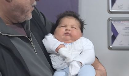 Türkiye'nin en büyük bebeği doğdu: Tam 6 kilo 150 gram!