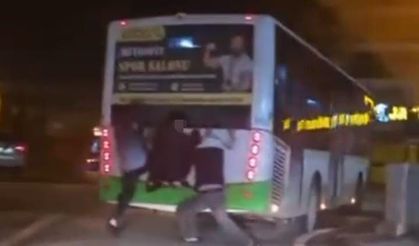 Çocuklar trafikte tehlikeli hareketler sergiledi