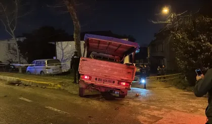 Kamyonetten fırlayan lastik genç kızı hayattan koparttı