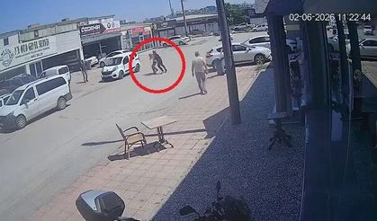 Araç çalmak isterken meydan dayağı yedi