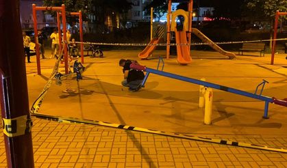 Parktaki gençlere pompalı tüfekle saldırdı