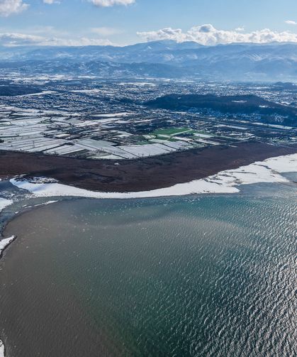 Kar değil bereket yağdı!