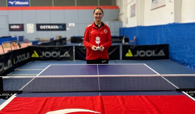 Sümeyra Türk, Çekya'da zirveye çıktı