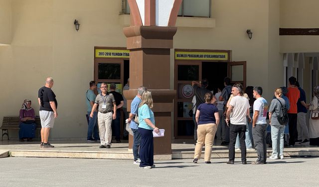 YKS'nin ikinci oturumu için öğrenciler ter dökmeye başladı