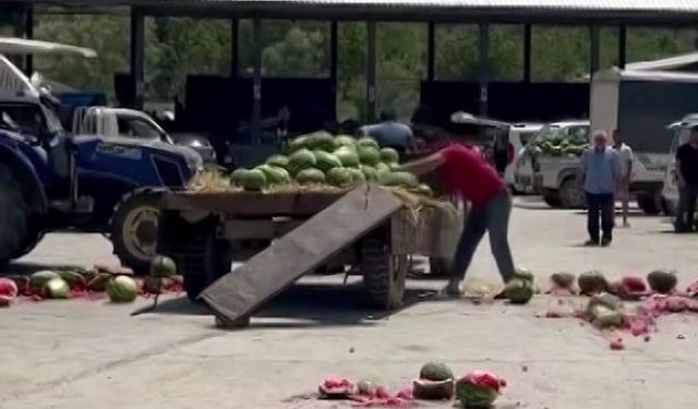 Pazar yeri savaş alanına döndü!