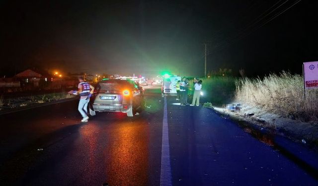 Karasu'da acı ölüm: Yolun karşısına geçerken canından oldu!
