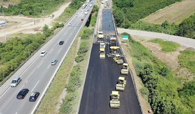 Otoyol çalışmaları hız kesmiyor!