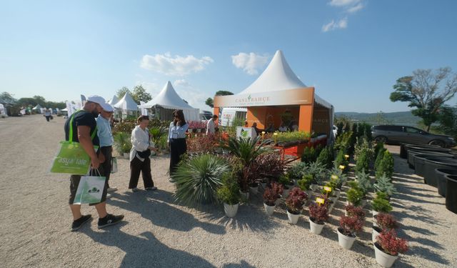 Peyzaj fuarı gelenleri büyülüyor