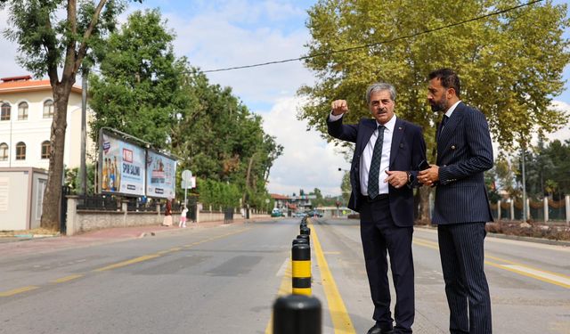 O güzergahtaki yol çalışması tamamlandı: Yarın trafiğe açılıyor!
