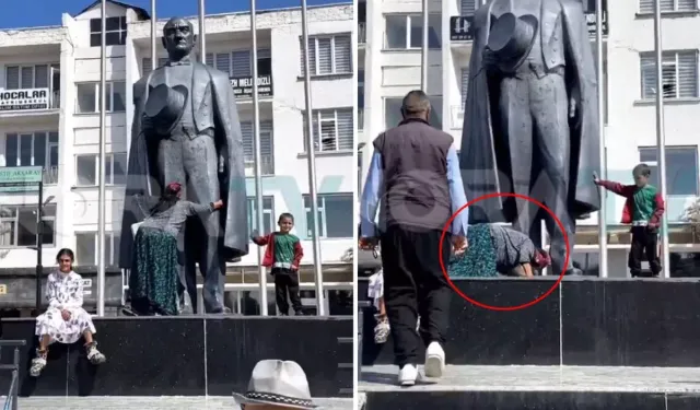 Yaşlı kadının Atatürk sevgisi gündem oldu