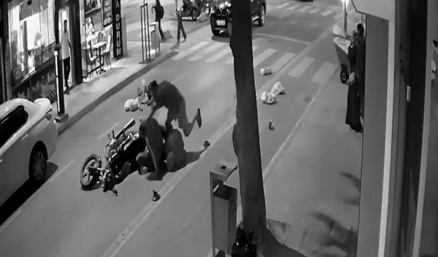Karasu’da feci kaza: Motosiklet sürücüsü çarpıp kaçtı!