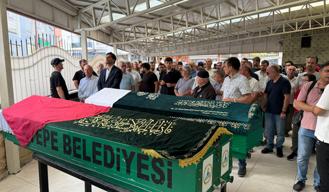 Katledilen abla ve kardeşi son yolculuklarına uğurlandı