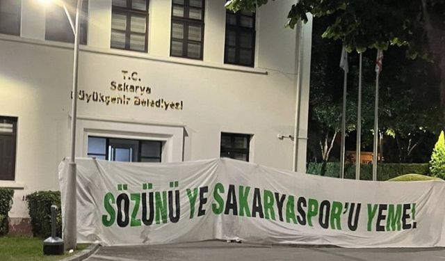 'Sözünü ye Sakaryaspor'u yeme'