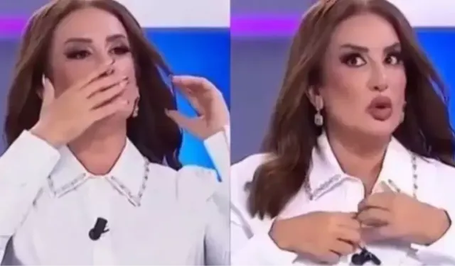 Ünlü sunucu canlı yayında fenalaştı!